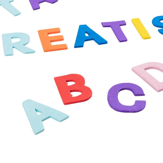 Foam Alphabet Stickers - Pack of 400 - Modern Teaching Aids NZ