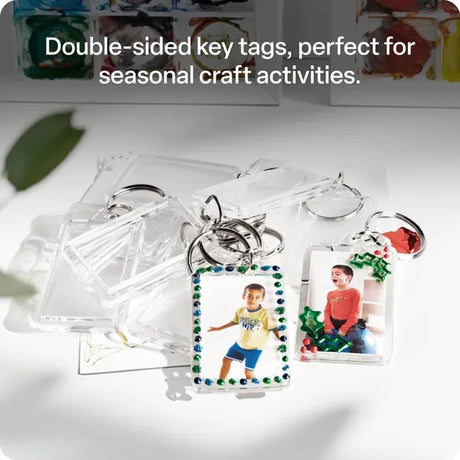 Rectangle Key Tags - Pack of 10 - Modern Teaching Aids NZ