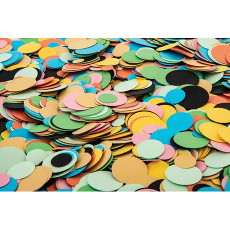 Creatistics Assorted Circle Mosaic Pieces - 180 g - Modern Teaching Aids NZ