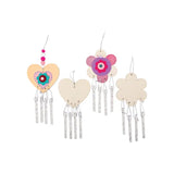 Flower & Heart Wind Chimes - Pack of 10 - Modern Teaching Aids NZ