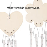 Flower & Heart Wind Chimes - Pack of 10 - Modern Teaching Aids NZ