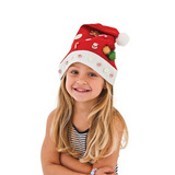 Felt Santa Hat - Pack of 10 - Modern Teaching Aids NZ