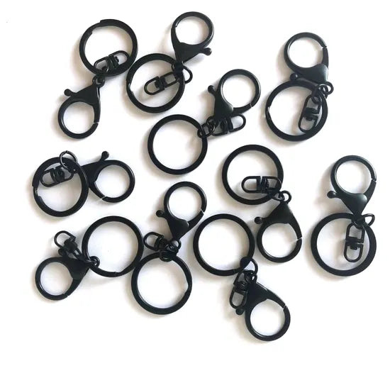 Black Lobster Key Tags - Pack of 10 - Modern Teaching Aids NZ