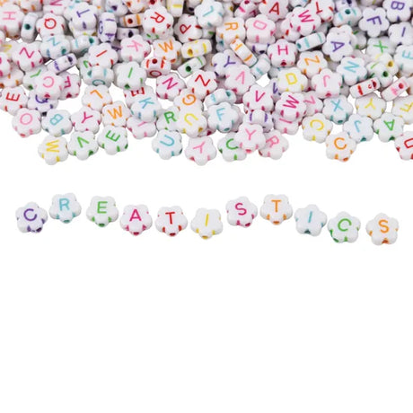 Flower Alphabet Beads - 200 g - Modern Teaching Aids NZ