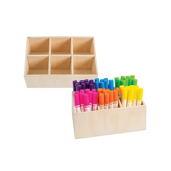 Wooden Desk Caddy - Modern Teaching Aids NZ
