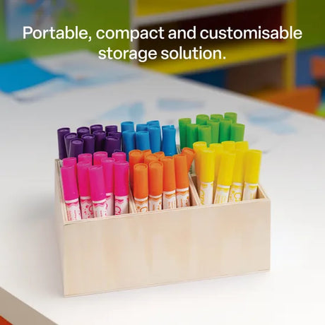 Wooden Desk Caddy - Modern Teaching Aids NZ