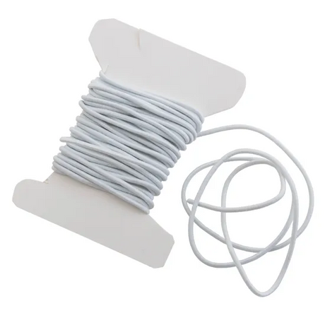 White Round Elastic - 4m - Modern Teaching Aids NZ