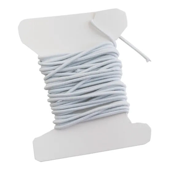 White Round Elastic - 4m - Modern Teaching Aids NZ