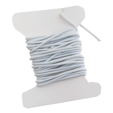 White Round Elastic - 4m - Modern Teaching Aids NZ