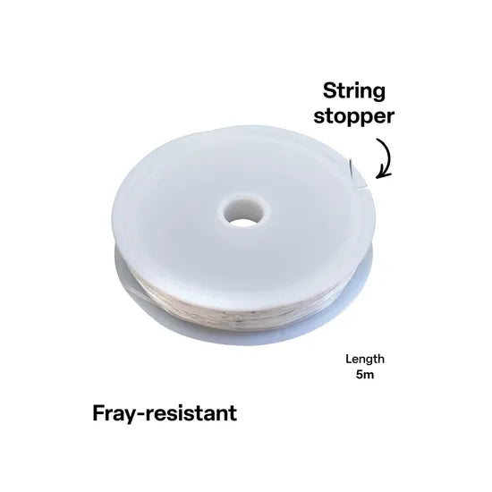 Clear Round Rubber String - 5m - Modern Teaching Aids NZ