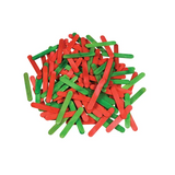 Paddle Pop Sticks Christmas Red & Green- Pack of 1000 - Modern Teaching Aids NZ