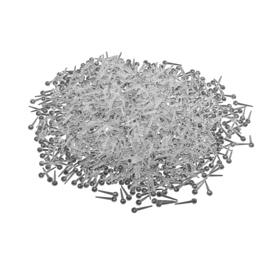 Clear Decofoam Pins - Pack of 1000 - Modern Teaching Aids NZ