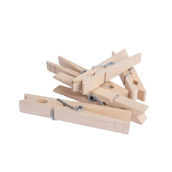 Wooden Pegs - Pack of 48 - Modern Teaching Aids NZ