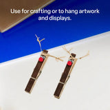 Wooden Pegs - Pack of 48 - Modern Teaching Aids NZ