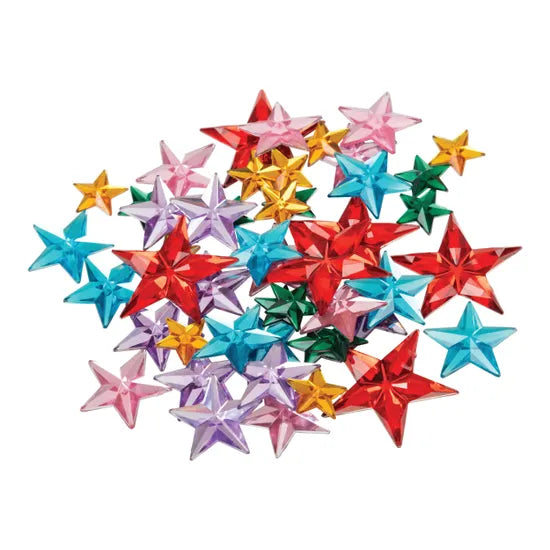 Star Rhinestones - Pack of 50 - Modern Teaching Aids NZ