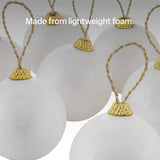 Creatistics Decofoam Baubles with Cord- Pack of 10 - Modern Teaching Aids NZ