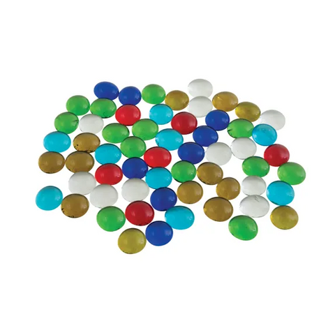 Mosaic Glass Gems - 250g - Modern Teaching Aids NZ