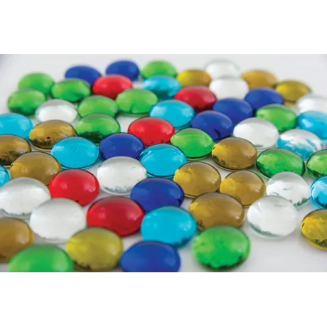 Mosaic Glass Gems - 250g - Modern Teaching Aids NZ