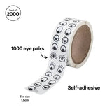 Paper Eye Stickers - Pack of 2000 - Modern Teaching Aids NZ