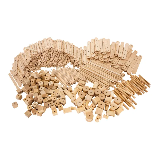 Construction Value Pack Natural - Pack of 1000 - Modern Teaching Aids NZ