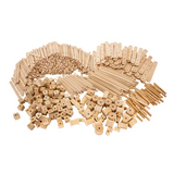 Construction Value Pack Natural - Pack of 1000 - Modern Teaching Aids NZ
