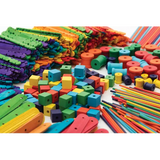 Construction Value Pack Multicoloured Pack of 1000 - Modern Teaching Aids NZ