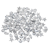 Silver Rhinestones - Pack of 100 - Modern Teaching Aids NZ