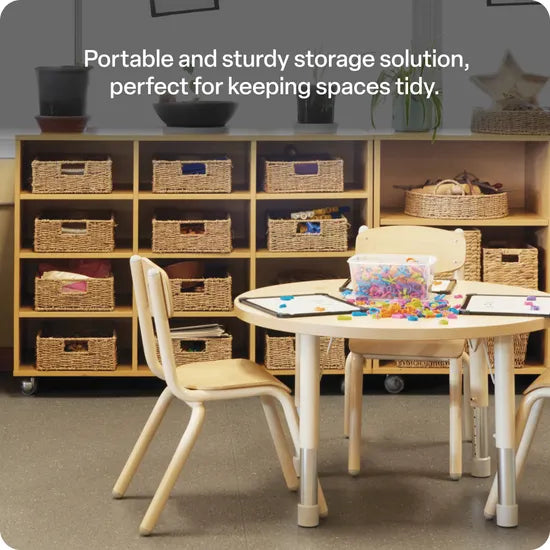 Seagrass Rectangular Basket Shallow