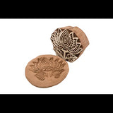 Wooden Block Print Stamps - Set of 3 - Modern Teaching Aids NZ