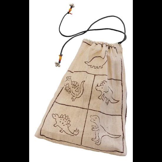 Dinosaur Block Print Stamps - Set of 5 - Modern Teaching Aids NZ