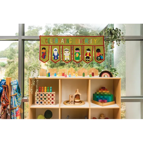 Celebrating Diversity Banner - Modern Teaching Aids NZ