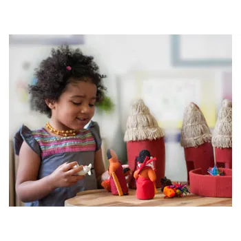 Fair Trade - Maasai Village Play Set - 13pcs - Modern Teaching Aids NZ