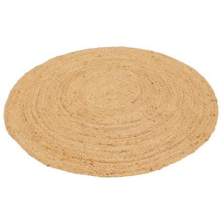 Fair Trade Chindi Natural Rug - 150 cm (dia.)