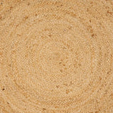 Fair Trade Chindi Natural Rug - 150 cm (dia.)