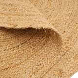 Fair Trade Chindi Natural Rug - 150 cm (dia.)