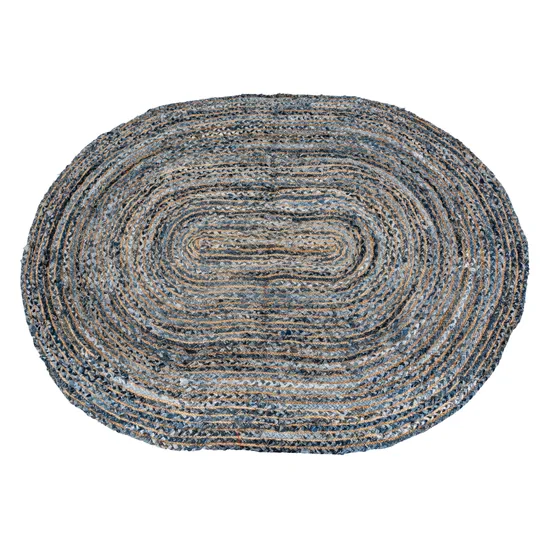 Fair Trade Chindi Woven Recycled Rug - 200 (L) x 150 (W) cm - Modern Teaching Aids NZ