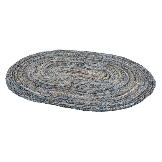 Fair Trade Chindi Woven Recycled Rug - 200 (L) x 150 (W) cm - Modern Teaching Aids NZ
