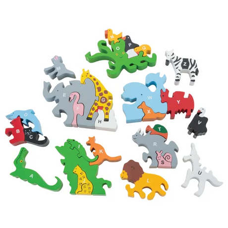 Animal Alphabet Puzzle 26 Pieces - Modern Teaching Aids NZ