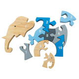 Number Elephant Family Puzzle - Modern Teaching Aids NZ
