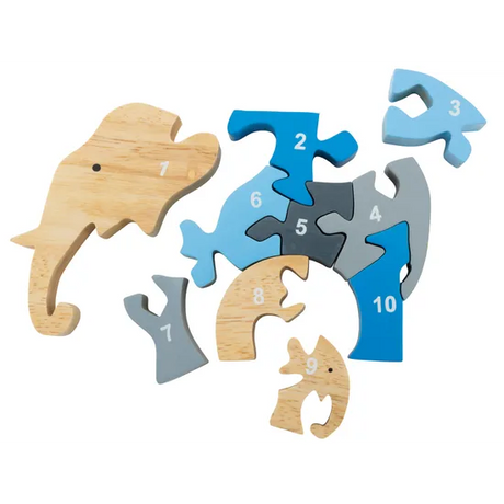 Number Elephant Family Puzzle - Modern Teaching Aids NZ