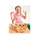 Farm Set in Natural Wood 22  Piecess - Modern Teaching Aids NZ