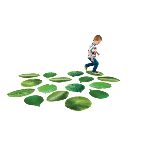Leaf Floor Mats - 16 pieces - Modern Teaching Aids NZ
