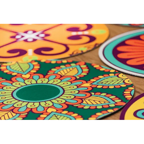 MTA Spaces - Mindful Mandala Mats - 20 pieces - Modern Teaching Aids NZ