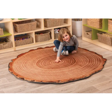 Extra Large Wooden Log Floor Mat - 150cm - Modern Teaching Aids NZ