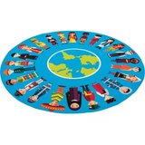 Multicultural Children Floor Mat - 150cm - Modern Teaching Aids NZ