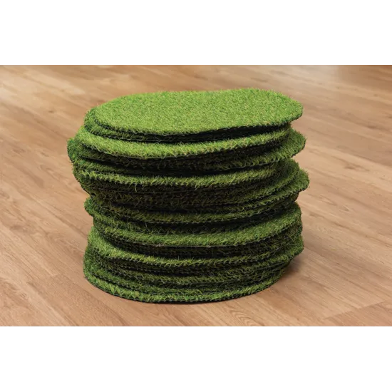 MTA Spaces - Pretend Grass Placement Mats - 30  Pieces - Modern Teaching Aids NZ