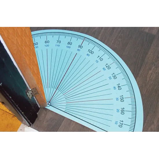 Teachables Protractor Door Mat - Large-Scale Measurement - Modern Teaching Aids NZ