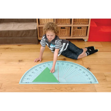 Teachables Protractor Door Mat - Large-Scale Measurement - Modern Teaching Aids NZ
