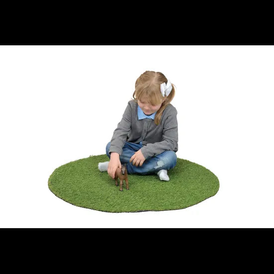 Pretend Grass Round Mat - 88cm - Modern Teaching Aids NZ