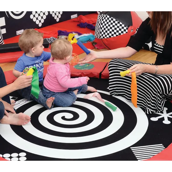 Visual Perception Black & White Mat - 150cm - Modern Teaching Aids NZ